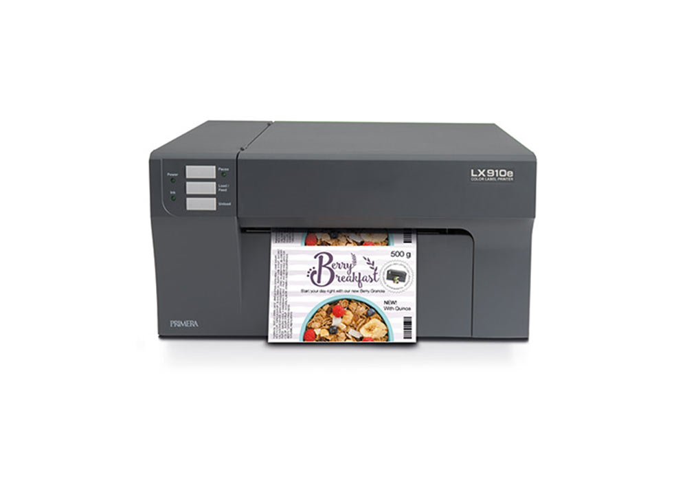 Stampante digitale a colori per etichette Primera LX910E