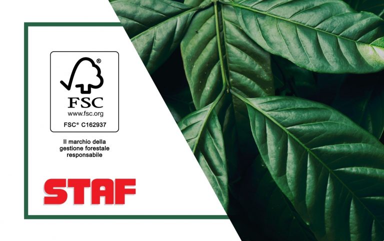 Staf Srl riceve la certificazione di sostenibilità ambientale FSC