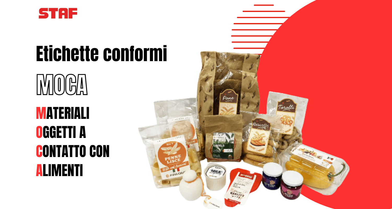 Etichette per alimenti MOCA | Staf