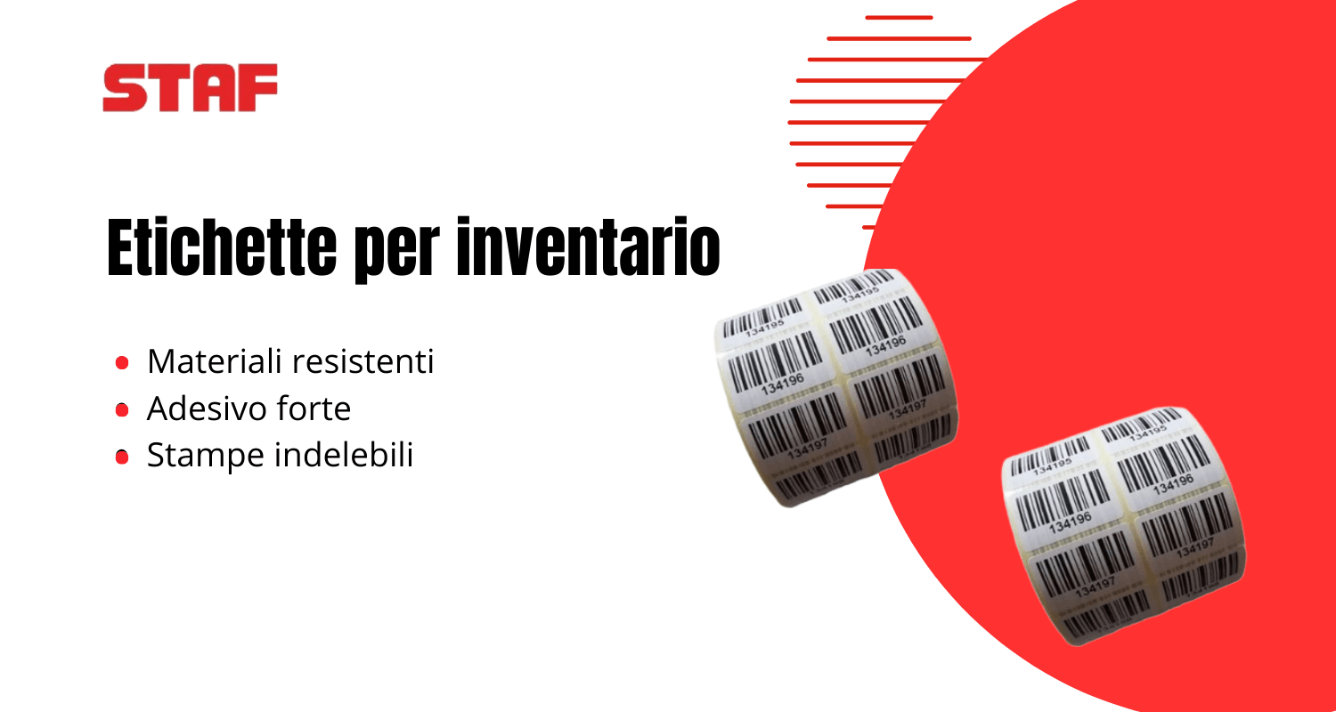 Etichette per inventario | Staf