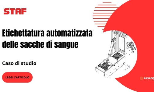 Etichettatura automatizzata delle sacche di sangue: caso studio | Staf