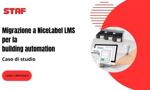migrazione a NiceLabel LMS per la building automation caso studio | Staf